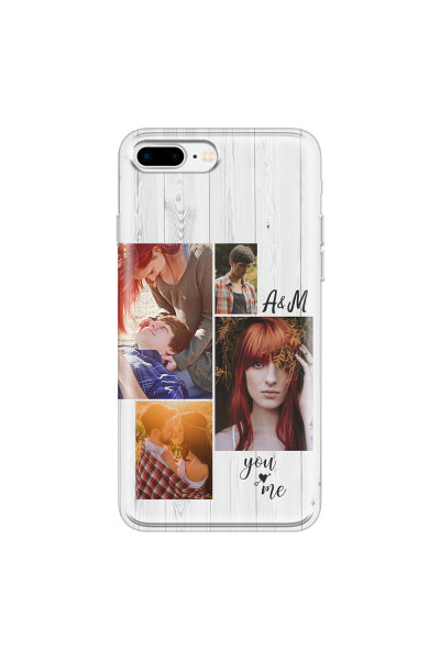 APPLE - iPhone 7 Plus - Soft Clear Case - Love Arrow Memories