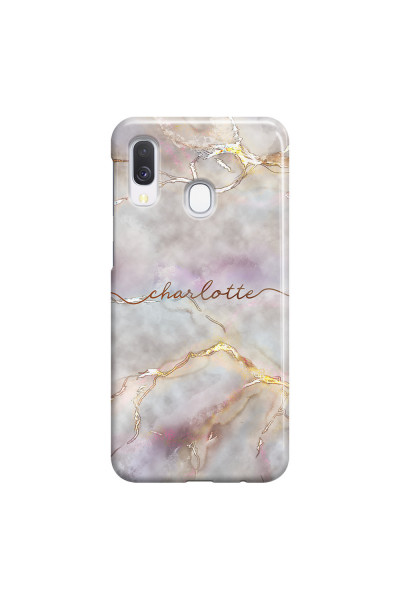 SAMSUNG - Galaxy A40 - 3D Snap Case - Marble Rootage