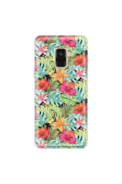SAMSUNG - Galaxy A8 - Soft Clear Case - Hawai Forest