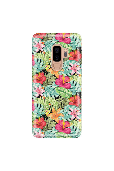 SAMSUNG - Galaxy S9 Plus - Soft Clear Case - Hawai Forest