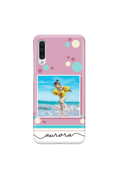 SAMSUNG - Galaxy A50 - 3D Snap Case - Cute Dots Photo Case