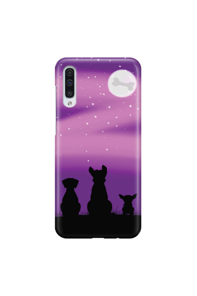 SAMSUNG - Galaxy A50 - 3D Snap Case - Dog's Desire Violet Sky