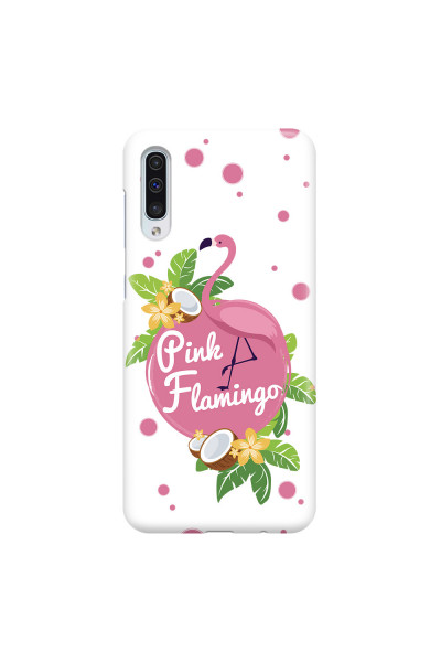 SAMSUNG - Galaxy A50 - 3D Snap Case - Pink Flamingo