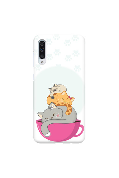 SAMSUNG - Galaxy A50 - 3D Snap Case - Sleep Tight Kitty