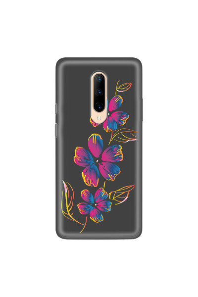 ONEPLUS - OnePlus 7 Pro - Soft Clear Case - Spring Flowers In The Dark