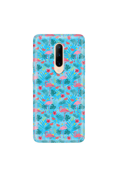ONEPLUS - OnePlus 7 Pro - Soft Clear Case - Tropical Flamingo IV