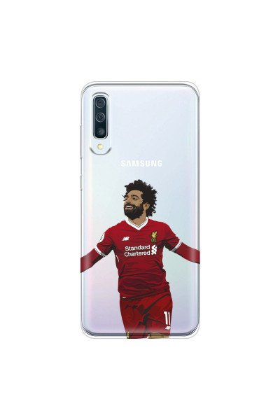 SAMSUNG - Galaxy A70 - Soft Clear Case - For Liverpool Fans