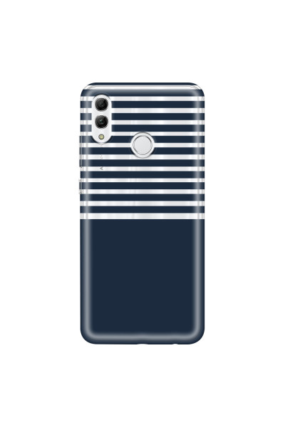 HONOR - Honor 10 Lite - Soft Clear Case - Life in Blue Stripes