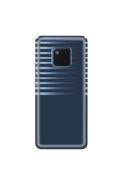 HUAWEI - Mate 20 Pro - Soft Clear Case - Life in Blue Stripes