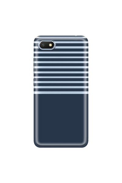 XIAOMI - Redmi 6A - Soft Clear Case - Life in Blue Stripes