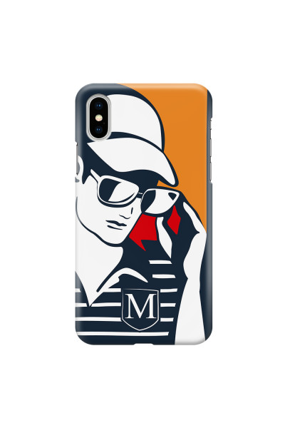 APPLE - iPhone XS - 3D Snap Case - Sailor Gentleman