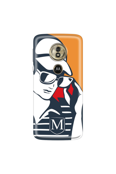 MOTOROLA by LENOVO - Moto G6 Play - Soft Clear Case - Sailor Gentleman
