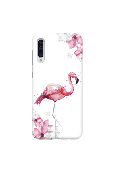 SAMSUNG - Galaxy A70 - 3D Snap Case - Pink Tropes