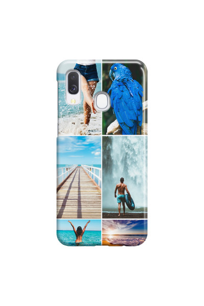 SAMSUNG - Galaxy A40 - 3D Snap Case - Collage of 6