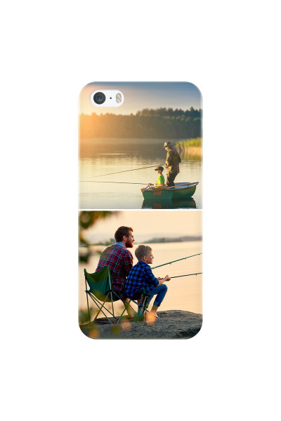 APPLE - iPhone 5S/SE - 3D Snap Case - Collage of 2