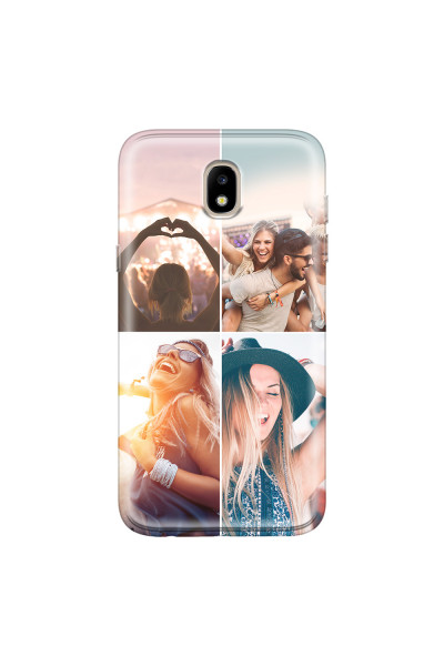 SAMSUNG - Galaxy J5 2017 - Soft Clear Case - Collage of 4