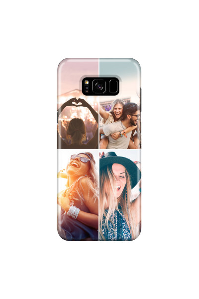 SAMSUNG - Galaxy S8 Plus - 3D Snap Case - Collage of 4