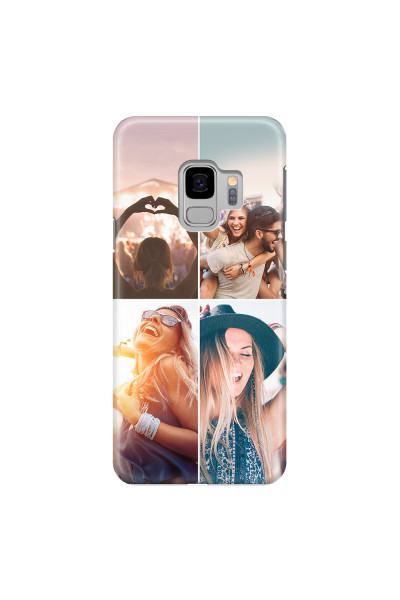 SAMSUNG - Galaxy S9 - 3D Snap Case - Collage of 4