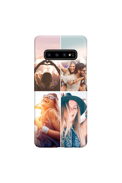 SAMSUNG - Galaxy S10 - 3D Snap Case - Collage of 4