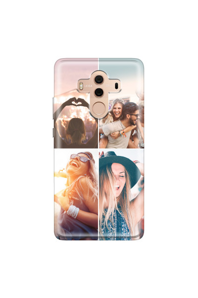 HUAWEI - Mate 10 Pro - Soft Clear Case - Collage of 4