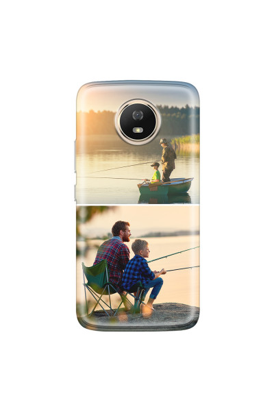MOTOROLA by LENOVO - Moto G5s - Soft Clear Case - Collage of 2