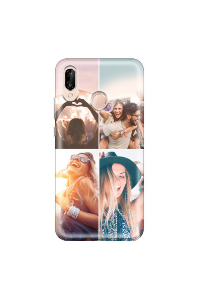 HUAWEI - P20 Lite - Soft Clear Case - Collage of 4