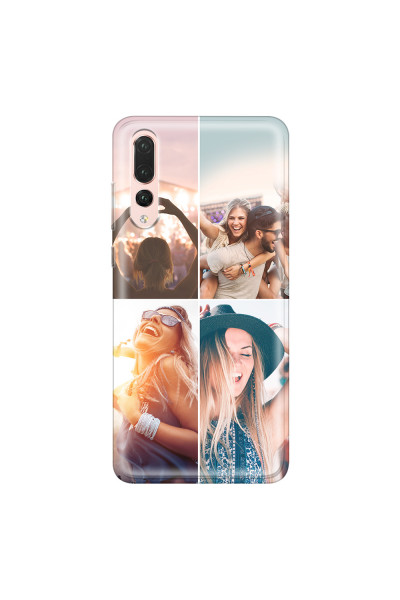 HUAWEI - P20 Pro - Soft Clear Case - Collage of 4