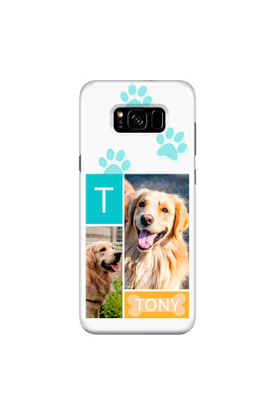 SAMSUNG - Galaxy S8 Plus - 3D Snap Case - Dog Collage