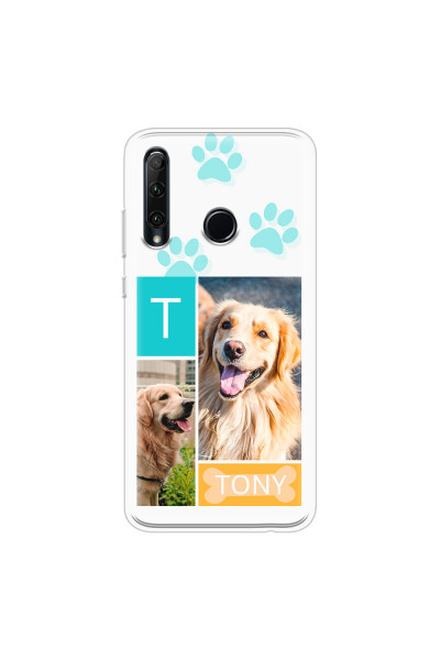 HONOR - Honor 20 lite - Soft Clear Case - Dog Collage