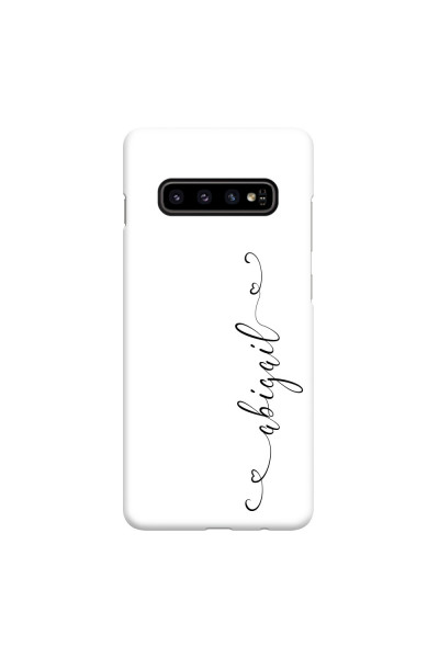 SAMSUNG - Galaxy S10 - 3D Snap Case - Little Dark Hearts Handwritten