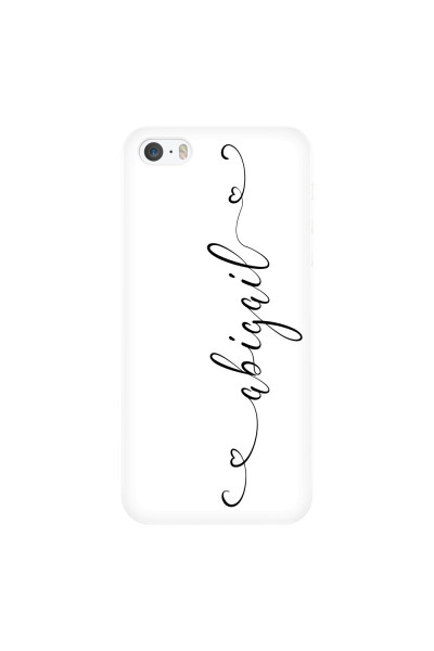APPLE - iPhone 5S/SE - 3D Snap Case - Dark Hearts Handwritten