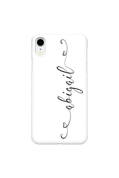 APPLE - iPhone XR - 3D Snap Case - Dark Hearts Handwritten