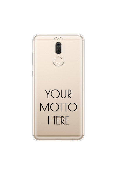 HUAWEI - Mate 10 lite - Soft Clear Case - Your Motto Here II.