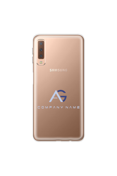 SAMSUNG - Galaxy A7 2018 - Soft Clear Case - Your Logo Here