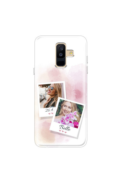 SAMSUNG - Galaxy A6 Plus 2018 - Soft Clear Case - Soft Photo Palette