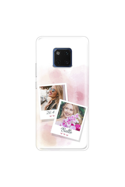 HUAWEI - Mate 20 Pro - Soft Clear Case - Soft Photo Palette