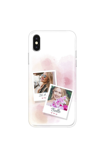 APPLE - iPhone XS - Soft Clear Case - Soft Photo Palette