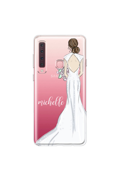 SAMSUNG - Galaxy A9 2018 - Soft Clear Case - Bride To Be Brunette