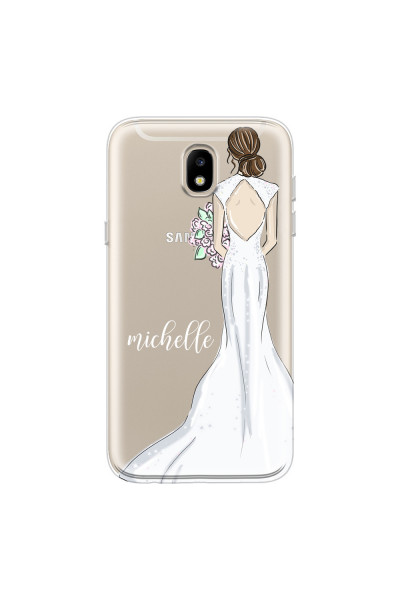 SAMSUNG - Galaxy J5 2017 - Soft Clear Case - Bride To Be Brunette