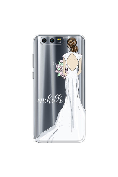 HONOR - Honor 9 - Soft Clear Case - Bride To Be Brunette