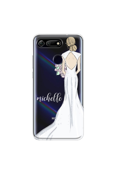 HONOR - Honor View 20 - Soft Clear Case - Bride To Be Blonde