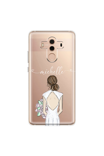 HUAWEI - Mate 10 Pro - Soft Clear Case - Bride To Be Brunette II.