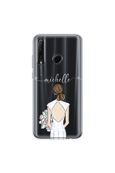 HONOR - Honor 20 lite - Soft Clear Case - Bride To Be Brunette II.