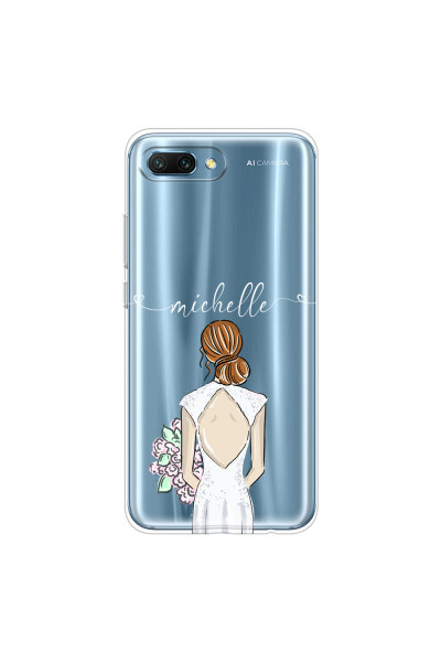 HONOR - Honor 10 - Soft Clear Case - Bride To Be Redhead II.