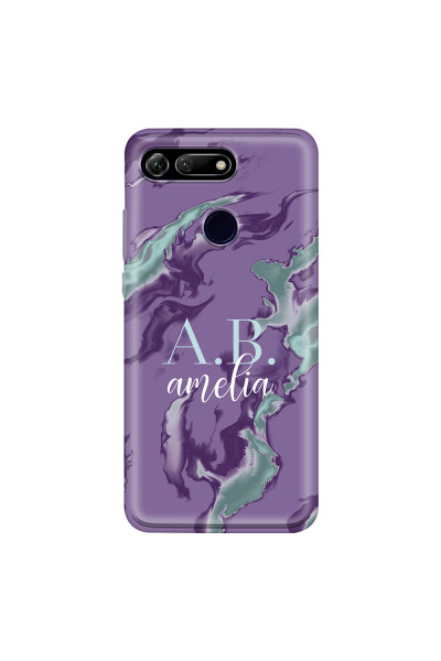 HONOR - Honor View 20 - Soft Clear Case - Streamflow Violet Ocean