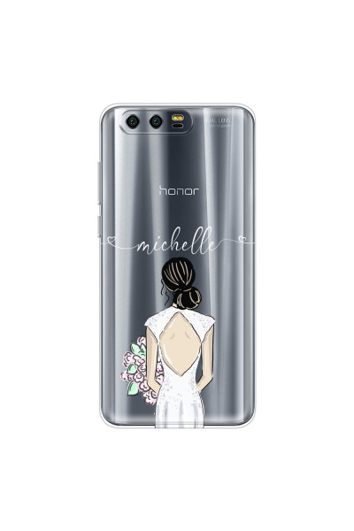 HONOR - Honor 9 - Soft Clear Case - Bride To Be Blackhair II.