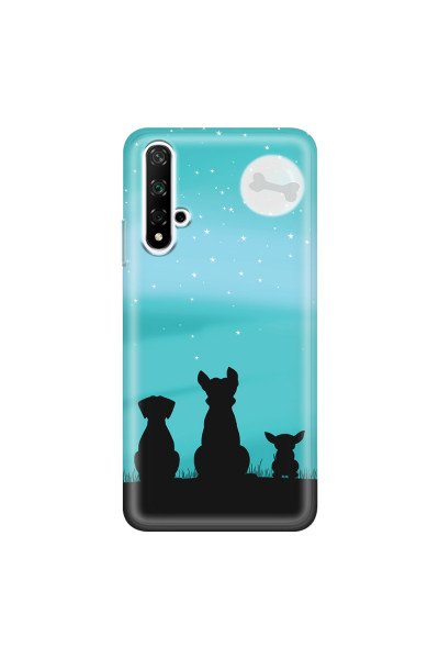 HONOR - Honor 20 - Soft Clear Case - Dog's Desire Blue Sky