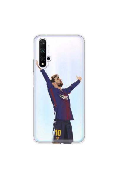 HONOR - Honor 20 - Soft Clear Case - For Barcelona Fans