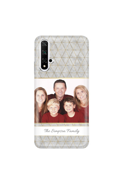HONOR - Honor 20 - Soft Clear Case - Happy Family