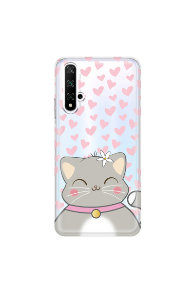 HONOR - Honor 20 - Soft Clear Case - Kitty